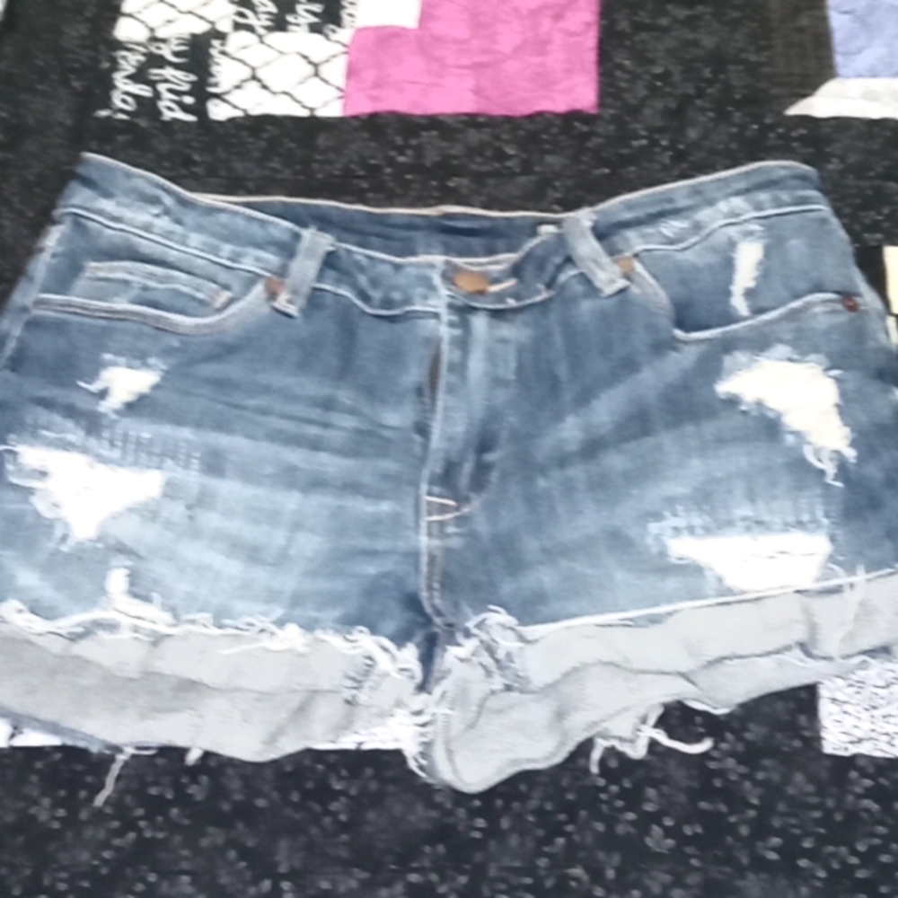 Blank NYC The Fulton Cut Off Jean Shorts